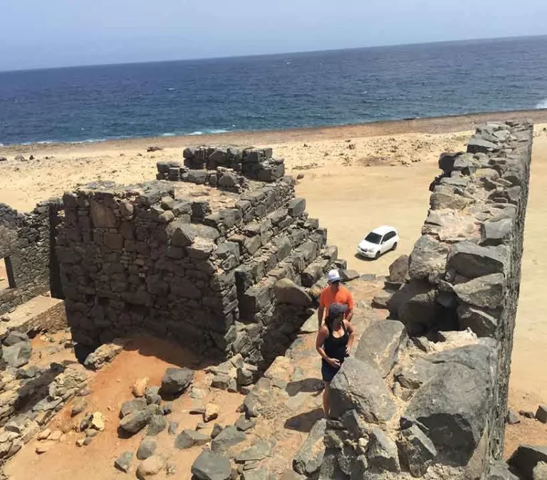 Bushiribana gold mills ruins Aruba