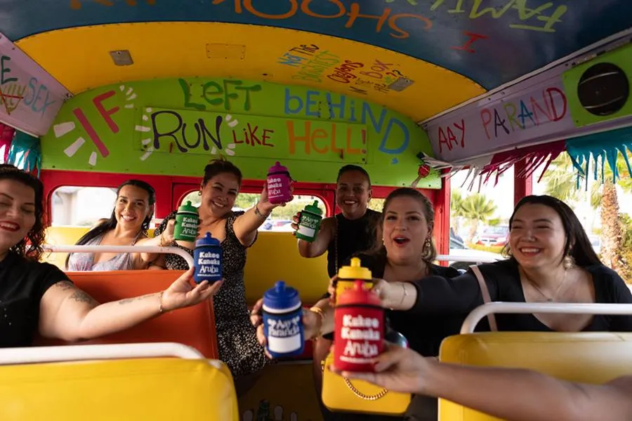 The best party bus in Aruba